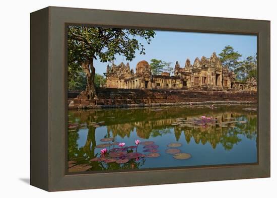 Muang Tham Temple, Khmer Temple from Period and Style of Angkor, Buriram Province, Thailand-null-Framed Premier Image Canvas