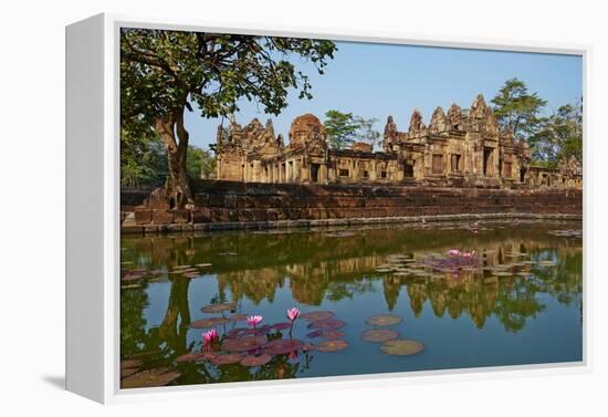 Muang Tham Temple, Khmer Temple from Period and Style of Angkor, Buriram Province, Thailand-null-Framed Premier Image Canvas