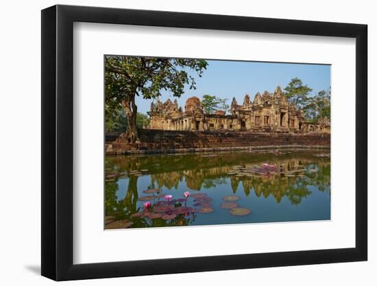 Muang Tham Temple, Khmer Temple from Period and Style of Angkor, Buriram Province, Thailand-null-Framed Photographic Print