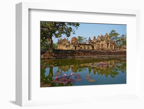 Muang Tham Temple, Khmer Temple from Period and Style of Angkor, Buriram Province, Thailand-null-Framed Photographic Print