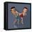 Muay Thai of Thailand Icon Eps 10 Format-Sajja-Framed Stretched Canvas