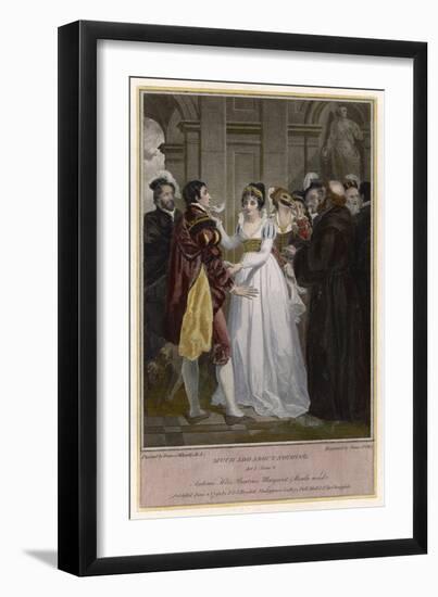 Much Ado About Nothing, Antonio Hero and Beatrice-Fittler-Framed Art Print