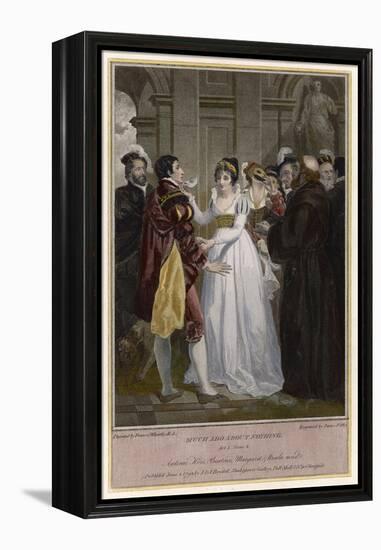 Much Ado About Nothing, Antonio Hero and Beatrice-Fittler-Framed Stretched Canvas