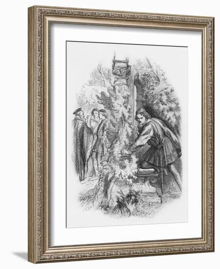 Much Ado about Nothing by William Shakespeare-John Gilbert-Framed Giclee Print