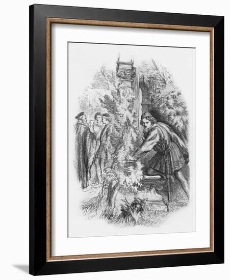 Much Ado about Nothing by William Shakespeare-John Gilbert-Framed Giclee Print