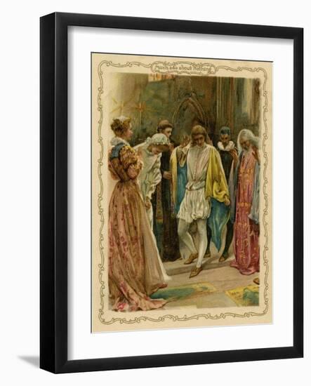 Much Ado About Nothing-null-Framed Art Print