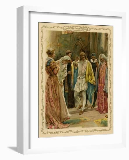 Much Ado About Nothing-null-Framed Art Print