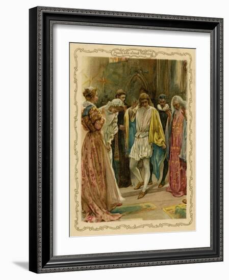 Much Ado About Nothing-null-Framed Art Print