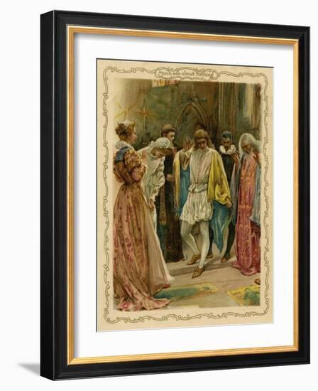 Much Ado About Nothing-null-Framed Art Print