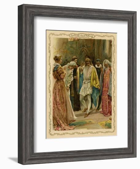 Much Ado About Nothing-null-Framed Art Print