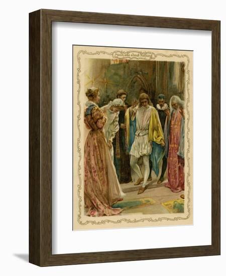 Much Ado About Nothing-null-Framed Art Print