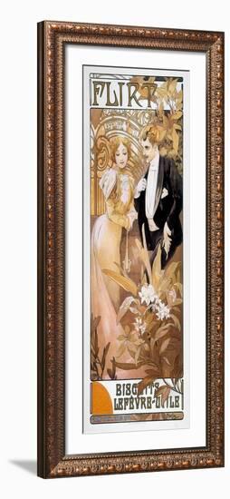 Mucha: Biscuit Ad, C1895-Alphonse Mucha-Framed Giclee Print