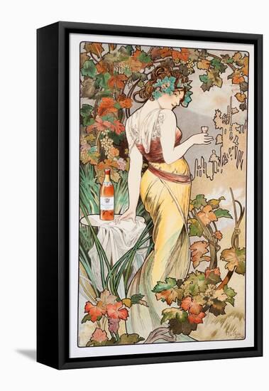 Mucha Cognac-Vintage Apple Collection-Framed Premier Image Canvas