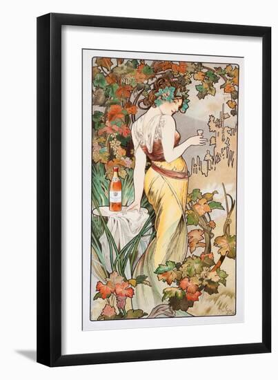 Mucha Cognac-Vintage Apple Collection-Framed Giclee Print