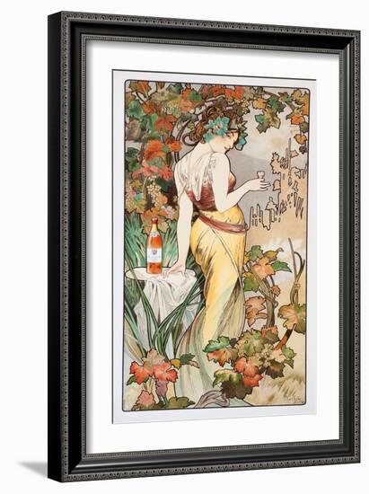 Mucha Cognac-Vintage Apple Collection-Framed Giclee Print