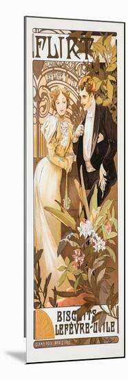 Mucha Flirt-Vintage Apple Collection-Mounted Giclee Print