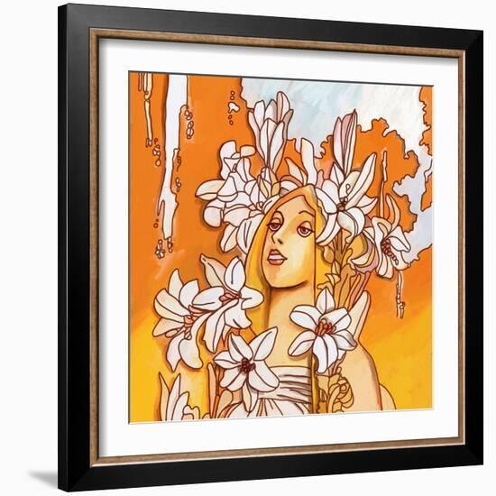 Mucha Lady 116 3-Howie Green-Framed Giclee Print