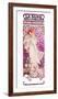 Mucha Sarah Bernhardt Tour Poster-Alphonse Mucha-Framed Giclee Print
