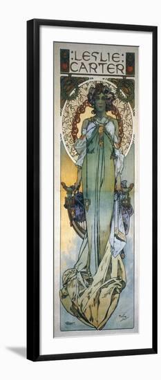 Mucha: Theatrical Poster-Alphonse Mucha-Framed Giclee Print