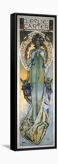 Mucha: Theatrical Poster-Alphonse Mucha-Framed Premier Image Canvas