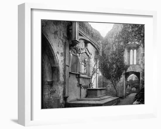 Muckross Abbey, Lakes of Killarney, Ireland, 1893-John L Stoddard-Framed Giclee Print