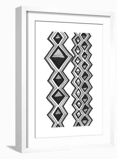 Mud Cloth Study I-Renee W^ Stramel-Framed Art Print