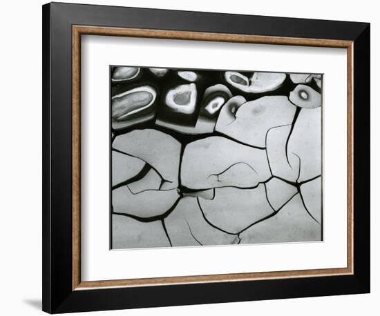 Mud Cracks, c. 1970-Brett Weston-Framed Photographic Print