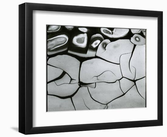 Mud Cracks, c. 1970-Brett Weston-Framed Photographic Print