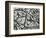 Mud Cracks, Garrapata , 1955-Brett Weston-Framed Photographic Print