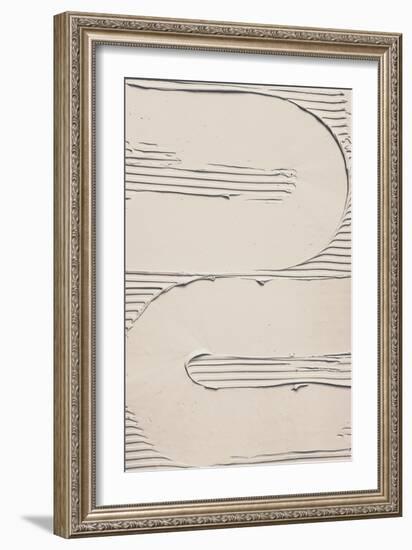 Mud Texture 11 Beige-Pictufy Studio III-Framed Giclee Print