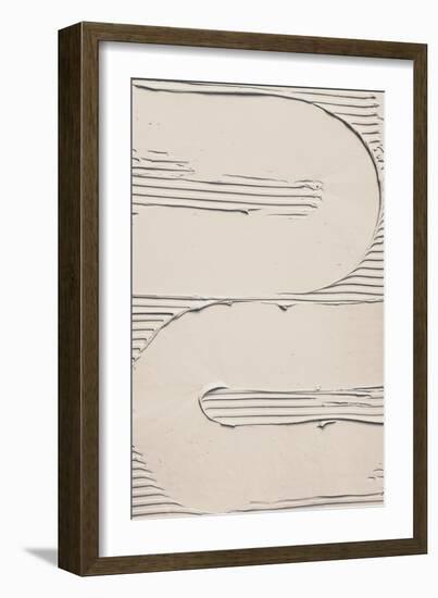 Mud Texture 11 Beige-Pictufy Studio III-Framed Giclee Print