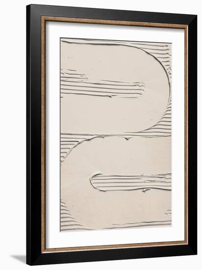 Mud Texture 11 Beige-Pictufy Studio III-Framed Giclee Print