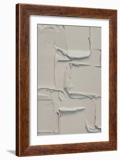 Mud Texture 13 Beige-Pictufy Studio III-Framed Giclee Print