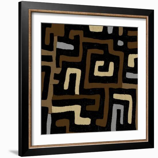 Mudcloth I-Ellie Roberts-Framed Art Print