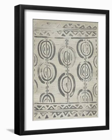 Mudcloth Patterns VIII-June Vess-Framed Art Print