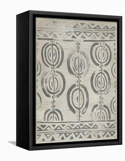 Mudcloth Patterns VIII-June Vess-Framed Stretched Canvas