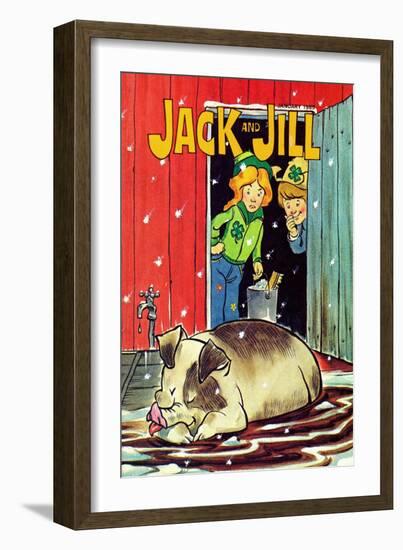 Muddy Bath - Jack and Jill, January 1985-null-Framed Giclee Print