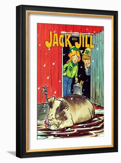 Muddy Bath - Jack and Jill, January 1985-null-Framed Giclee Print