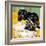 "Muddy Paw Prints," December 6, 1947-Albert Staehle-Framed Giclee Print