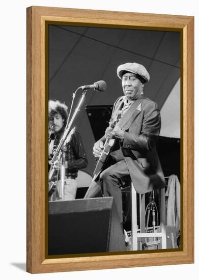 Muddy Waters, American Blues Musician, Capital Jazz, 1979-Brian O'Connor-Framed Premier Image Canvas