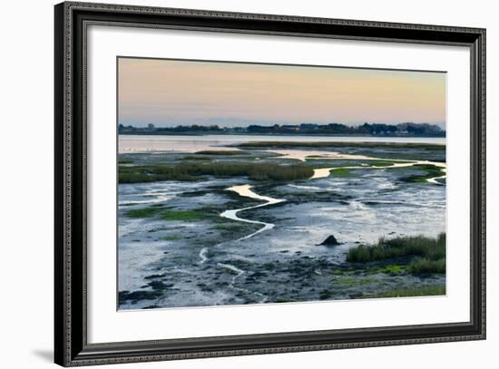 Mudflats at Langstone Harbour, Hampshire, UK-Rob Read-Framed Photographic Print