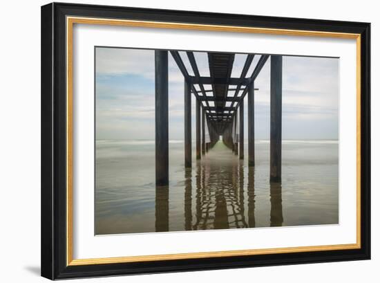 Muelle en Acapulco-Moises Levy-Framed Photographic Print