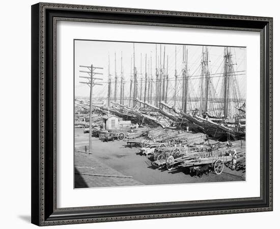 Muelle Tallapiedras, Havana, c.1904-American Photographer-Framed Photographic Print