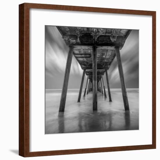 Muelle Triangular Flat-Moises Levy-Framed Photographic Print