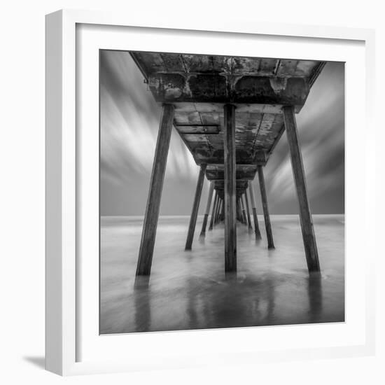 Muelle Triangular Flat-Moises Levy-Framed Photographic Print