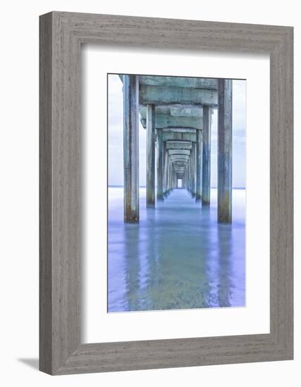 Muelle Vertical Pano-Moises Levy-Framed Photographic Print