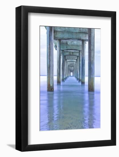 Muelle Vertical Pano-Moises Levy-Framed Photographic Print