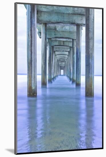 Muelle Vertical Pano-Moises Levy-Mounted Photographic Print