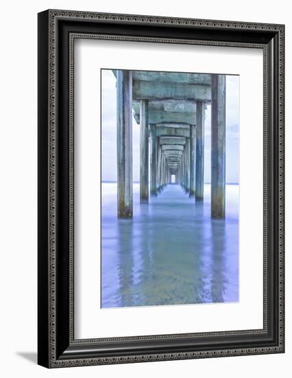 Muelle Vertical Pano-Moises Levy-Framed Photographic Print