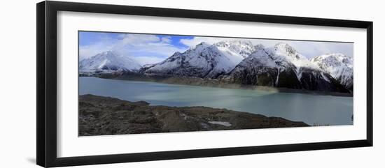 Mueller Glacier at the Head of the Kea Point Track, Mt. Cook National Park, New Zealand-Paul Dymond-Framed Photographic Print